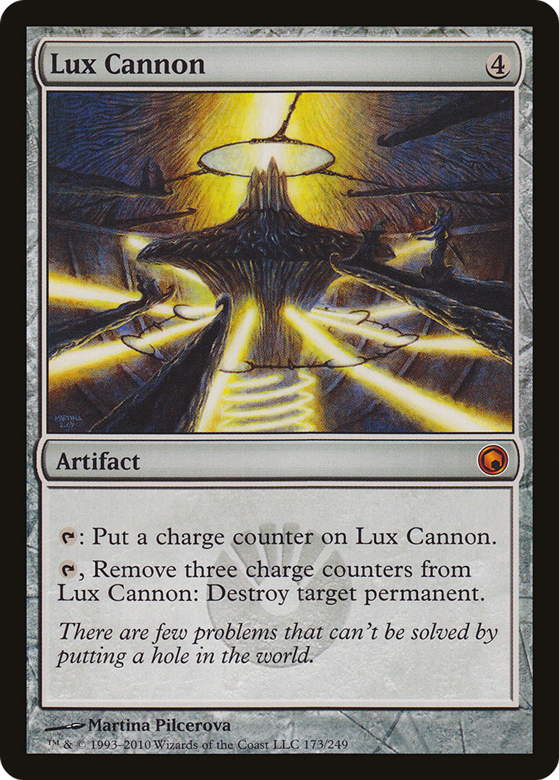 Lux Cannon — Scars of Mirrodin — Magic: The Gathering