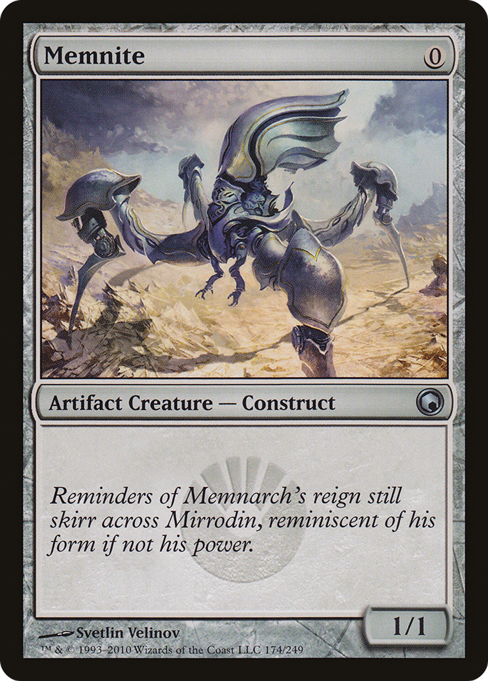 Memnite — Scars of Mirrodin — Magic: The Gathering
