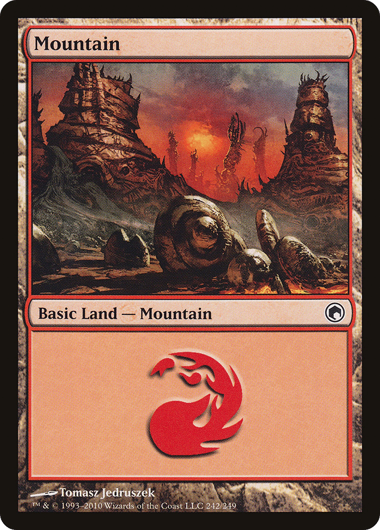 Mountain — Scars of Mirrodin — Magic: The Gathering