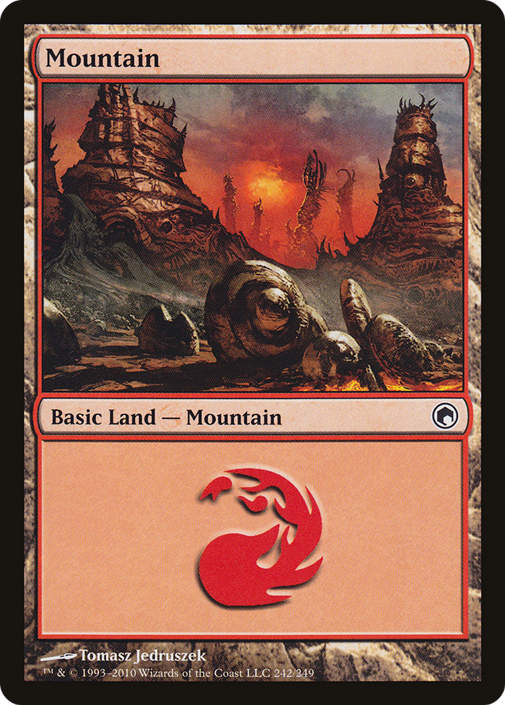 Mountain — Scars of Mirrodin — Magic: The Gathering