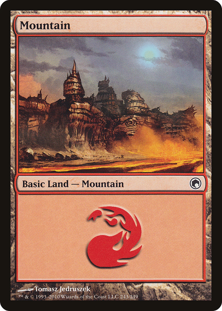Mountain — Scars of Mirrodin — Magic: The Gathering