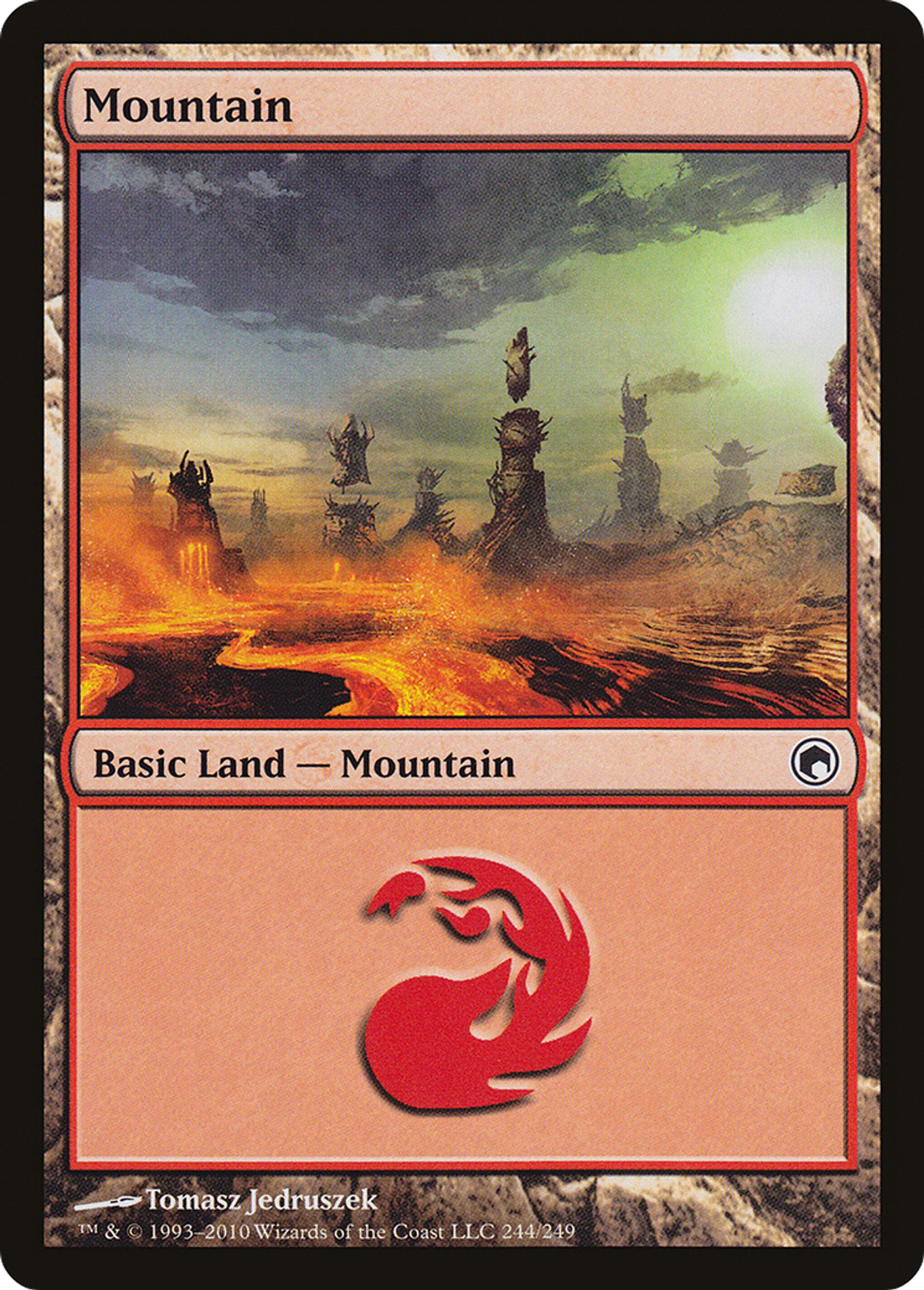 Mountain — Scars of Mirrodin — Magic: The Gathering