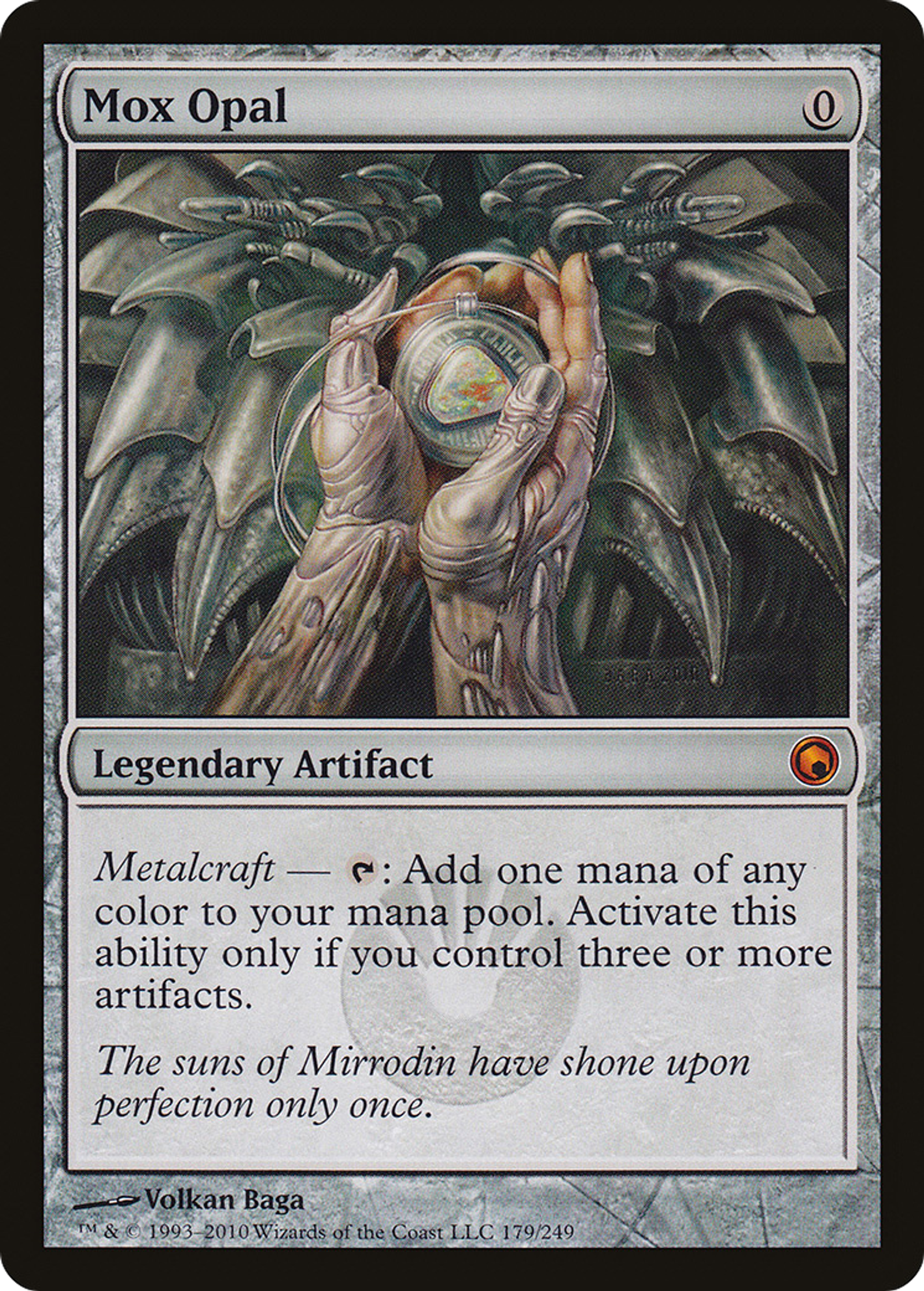 Mox Opal — Scars of Mirrodin — Magic: The Gathering