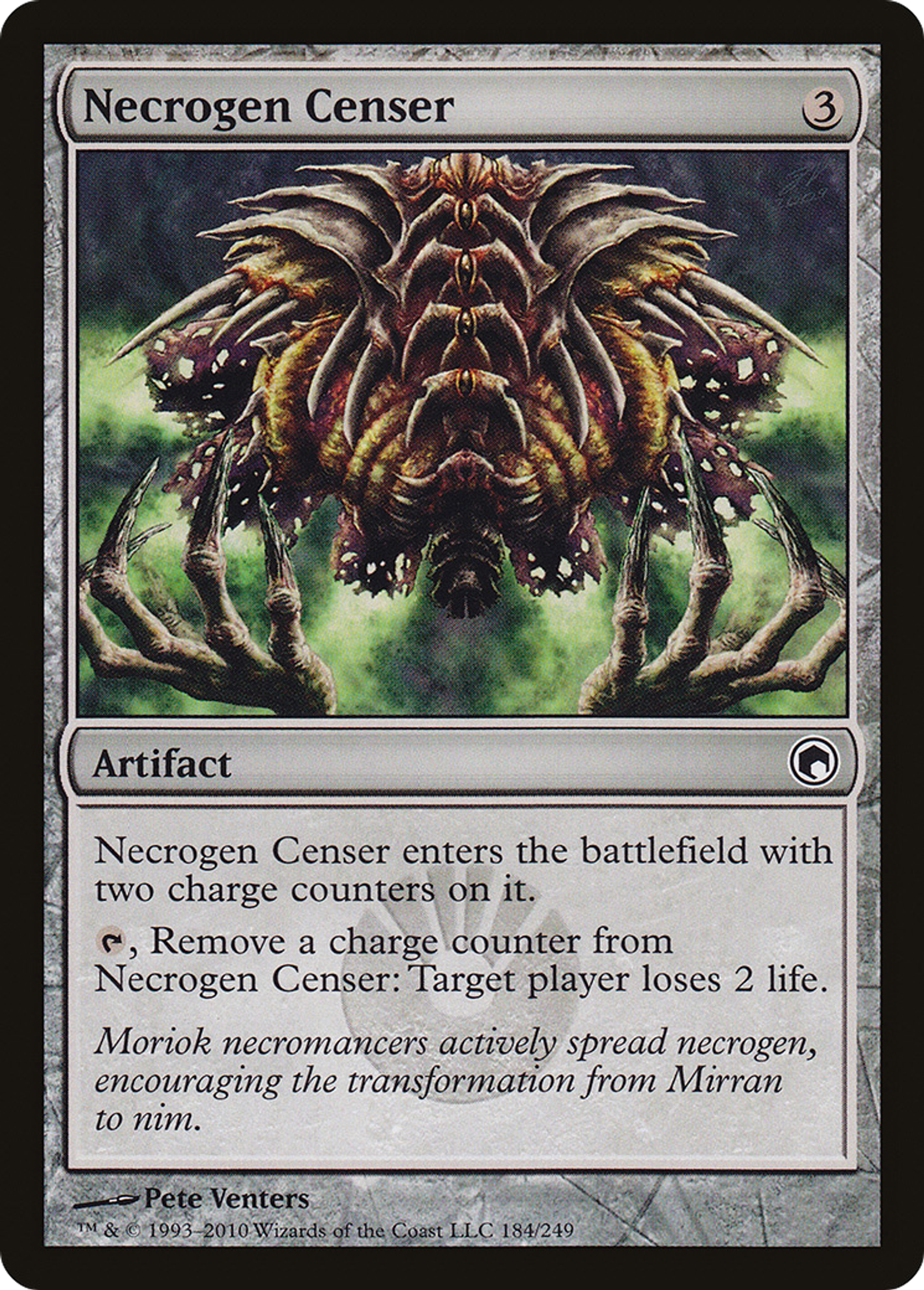 Necrogen Censer — Scars of Mirrodin — Magic: The Gathering