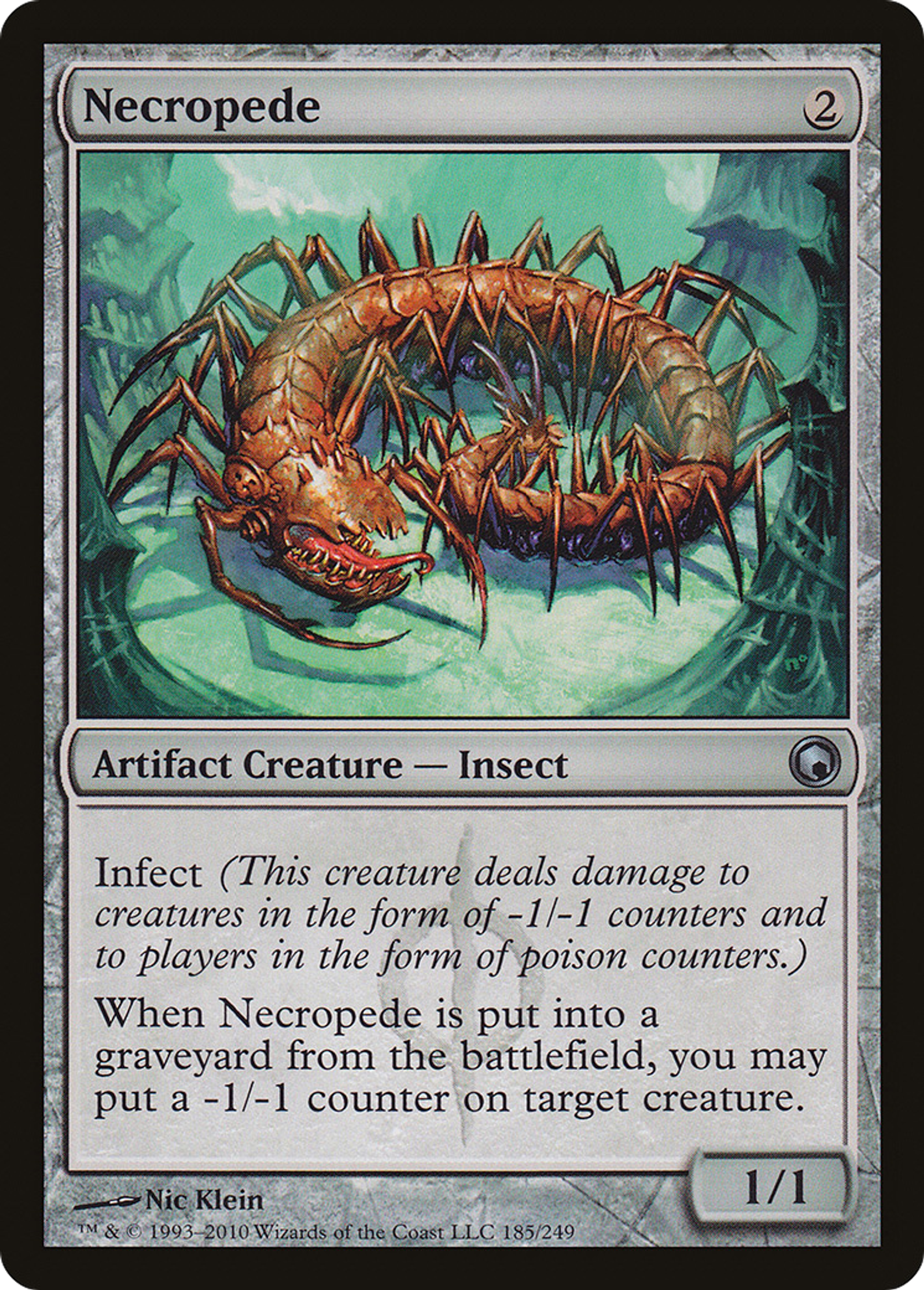 Nécropède — Scars of Mirrodin — Magic: The Gathering