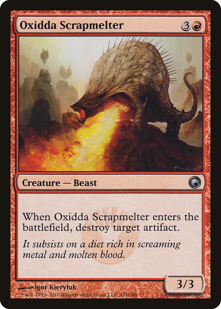 Oxidda Scrapmelter — Scars of Mirrodin — Magic: The Gathering