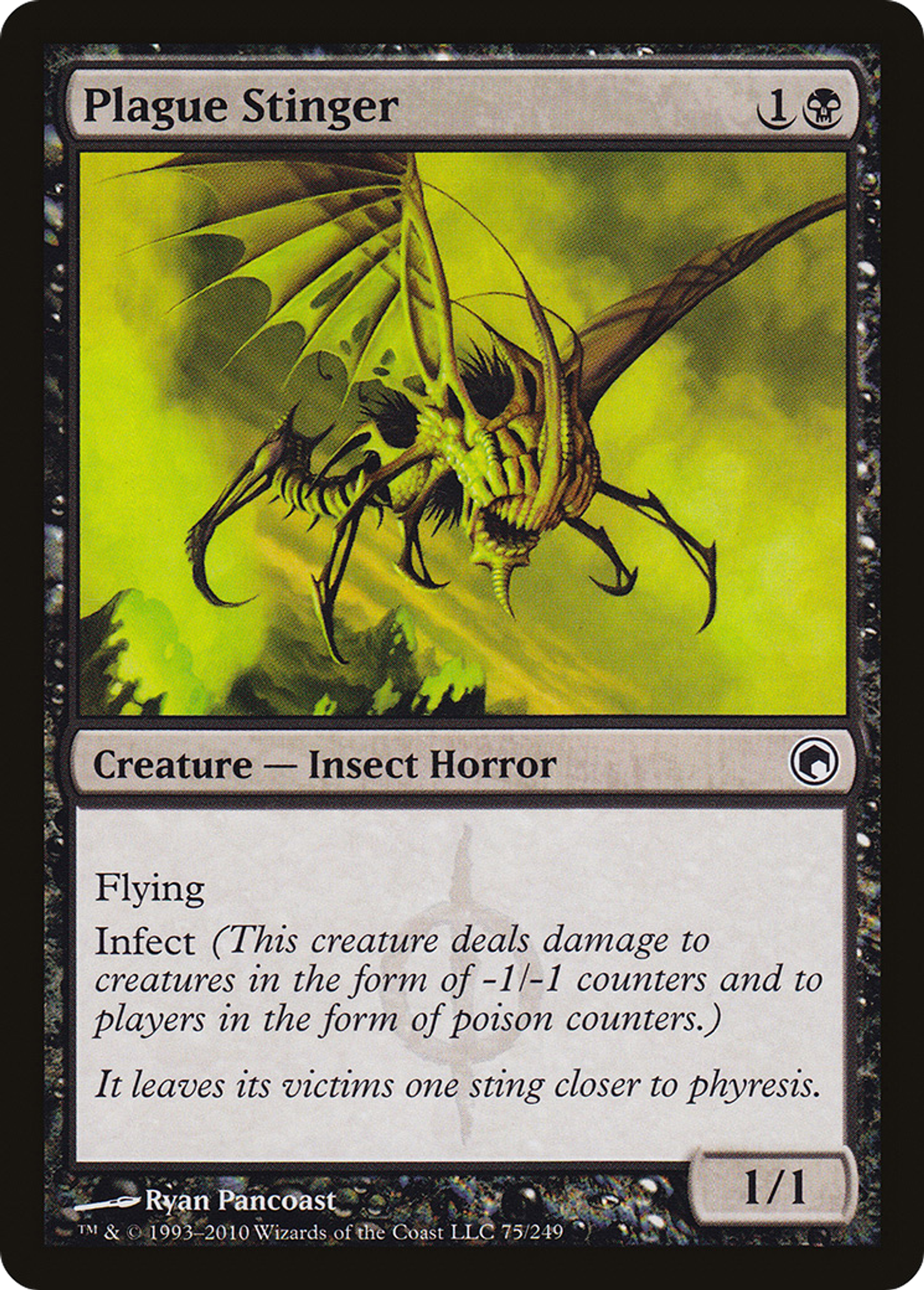 Plague Stinger — Scars of Mirrodin — Magic: The Gathering