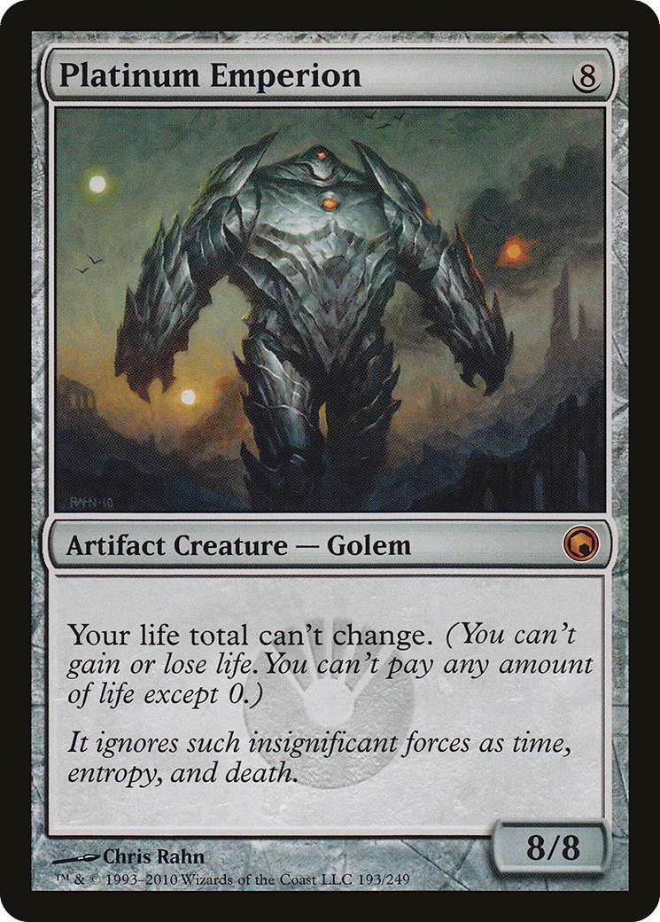 Platinum Emperion — Scars of Mirrodin — Magic: The Gathering