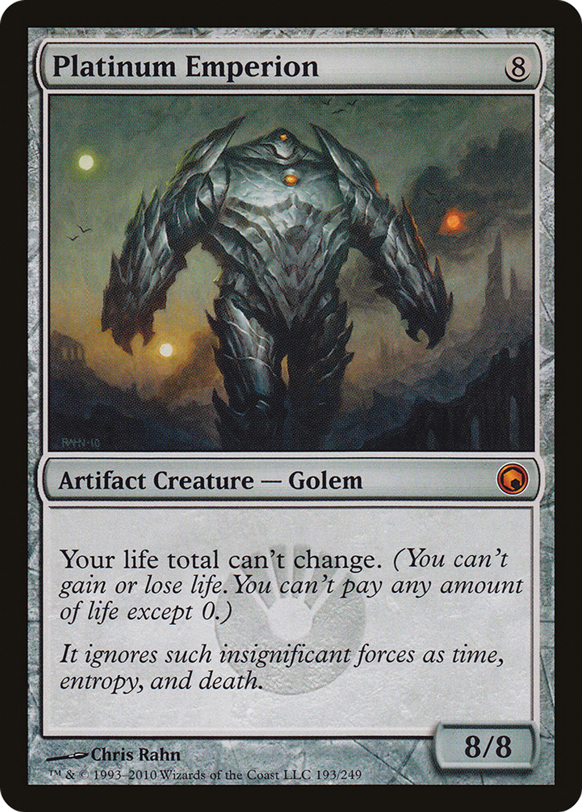 Platinum Emperion — Scars of Mirrodin — Magic: The Gathering