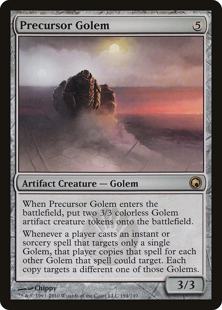 Precursor Golem — Scars of Mirrodin — Magic: The Gathering