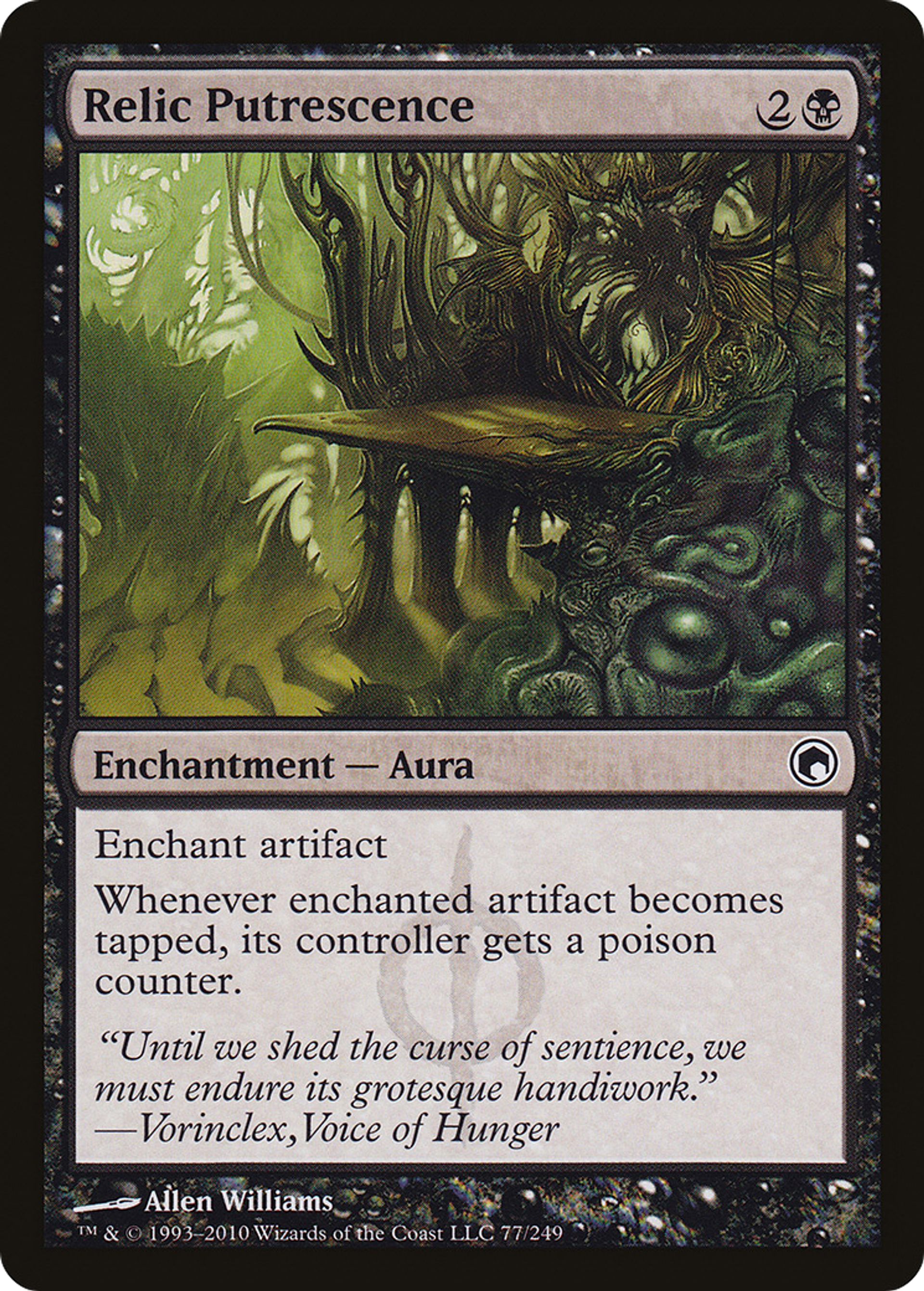 Relic Putrescence — Scars of Mirrodin — Magic: The Gathering