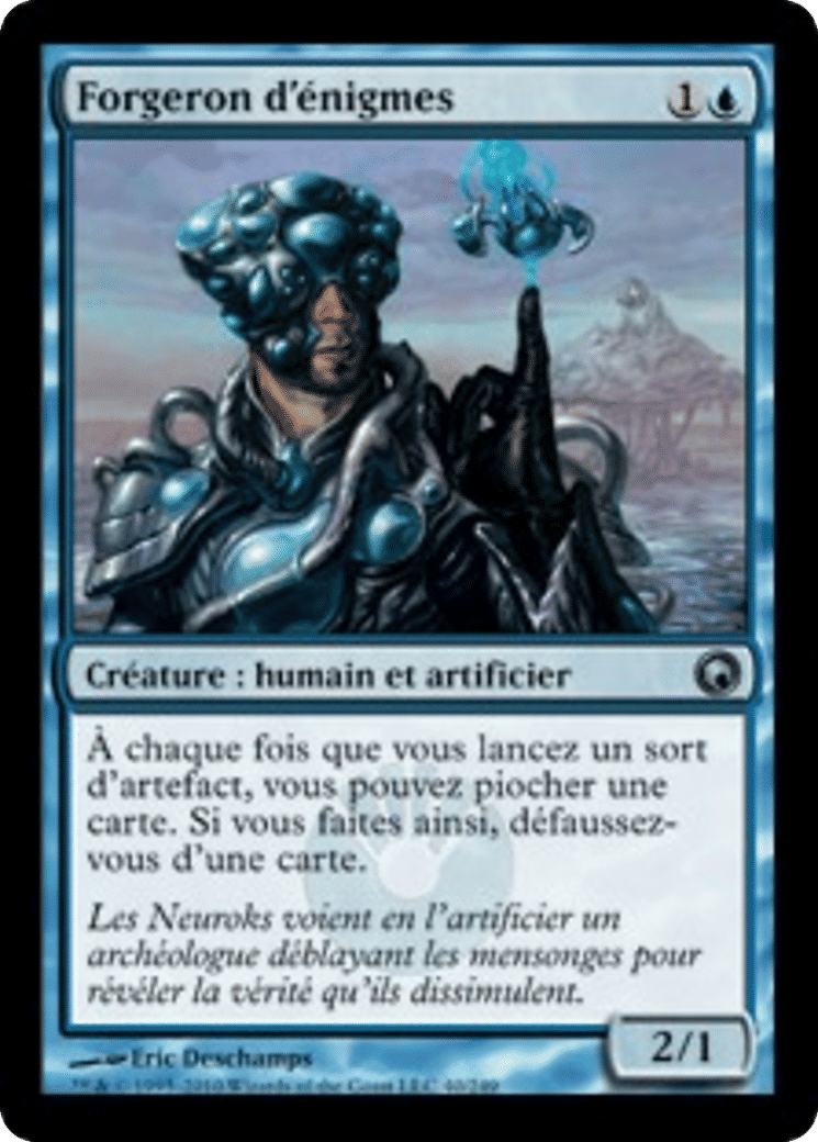 Forgeron d'énigmes — Scars of Mirrodin — Magic: The Gathering