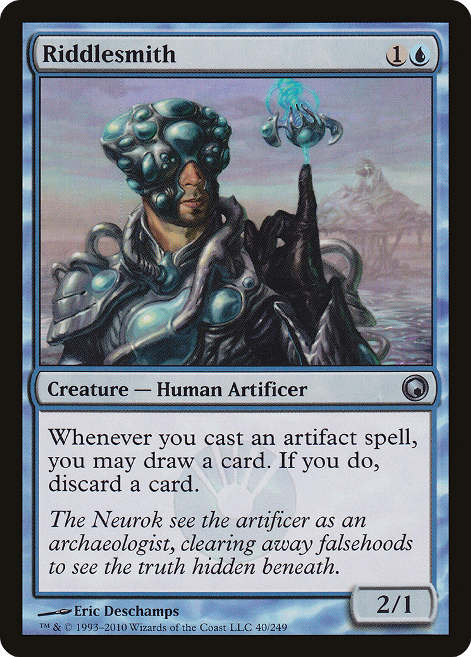 Forgeron d'énigmes — Scars of Mirrodin — Magic: The Gathering