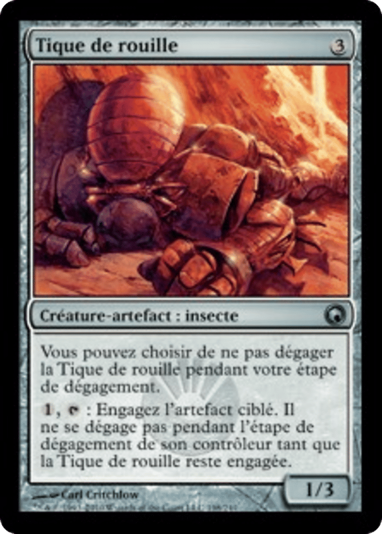 Tique de rouille — Scars of Mirrodin — Magic: The Gathering