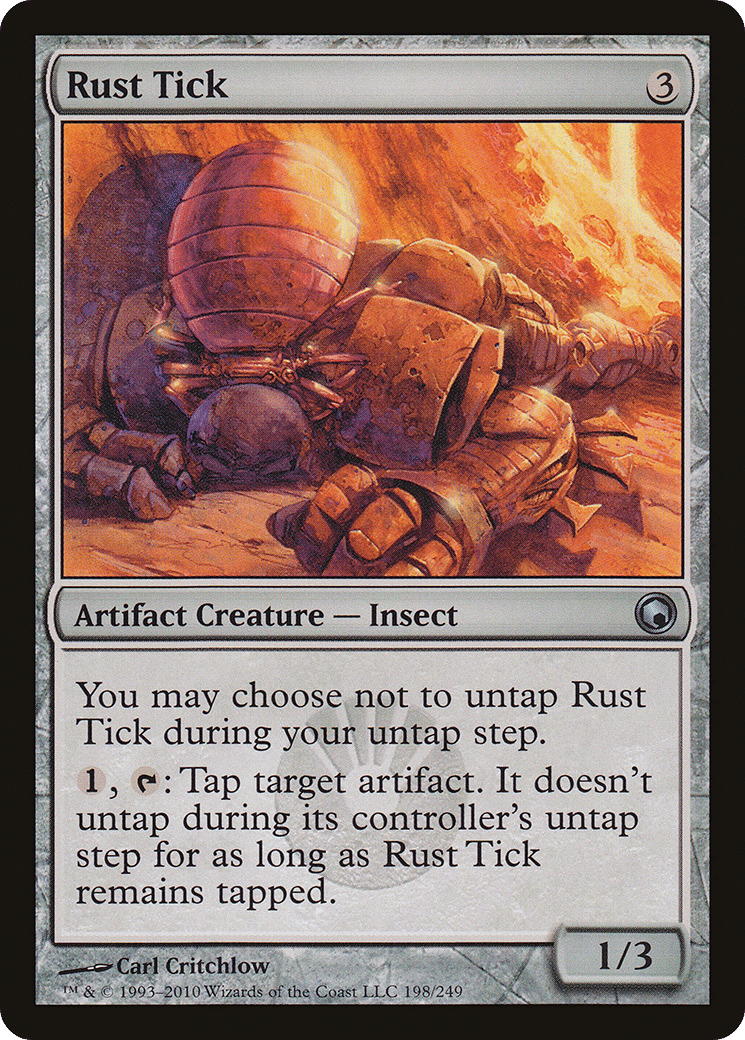 Rust Tick — Scars of Mirrodin — Magic: The Gathering