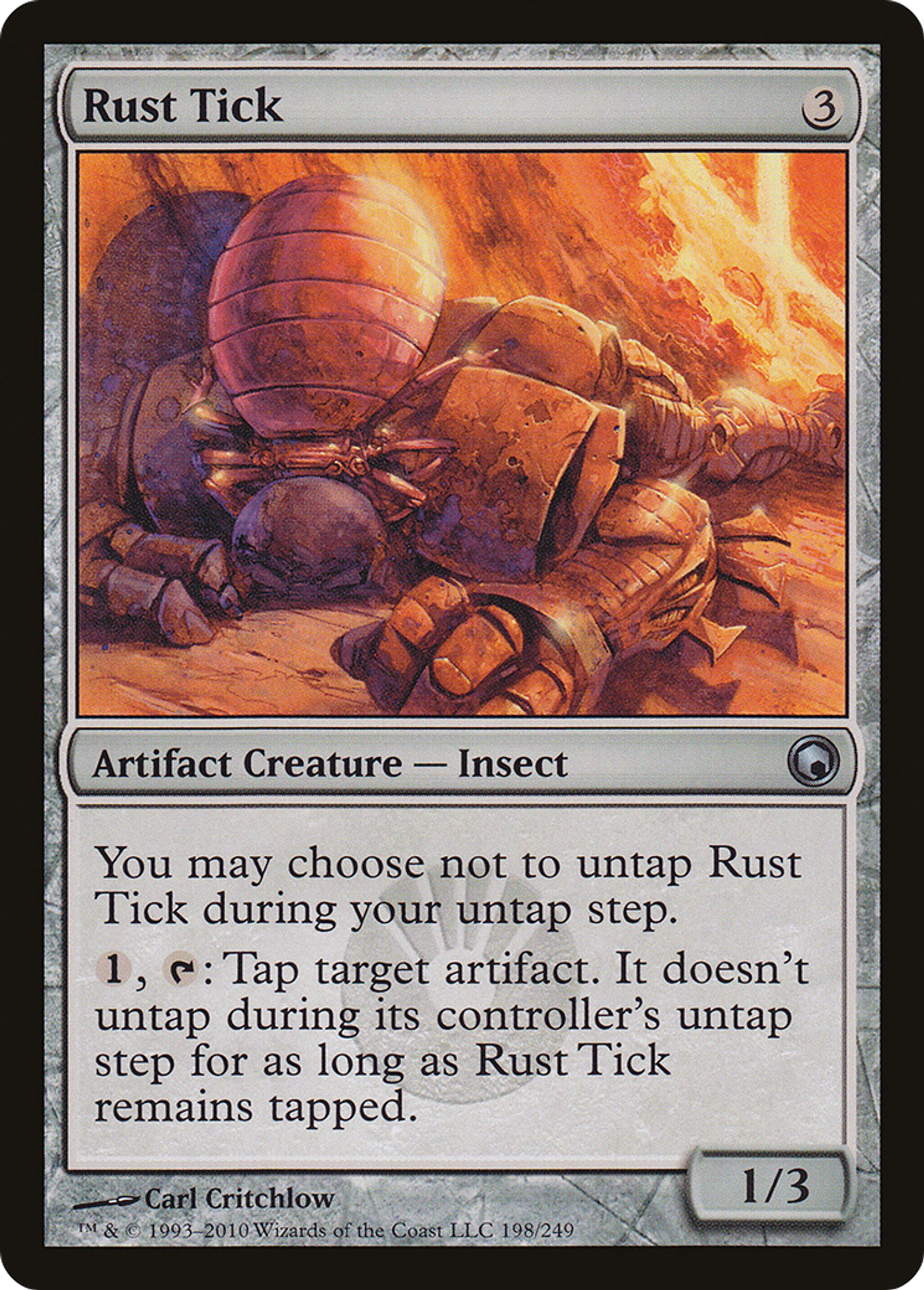 Rust Tick — Scars of Mirrodin — Magic: The Gathering
