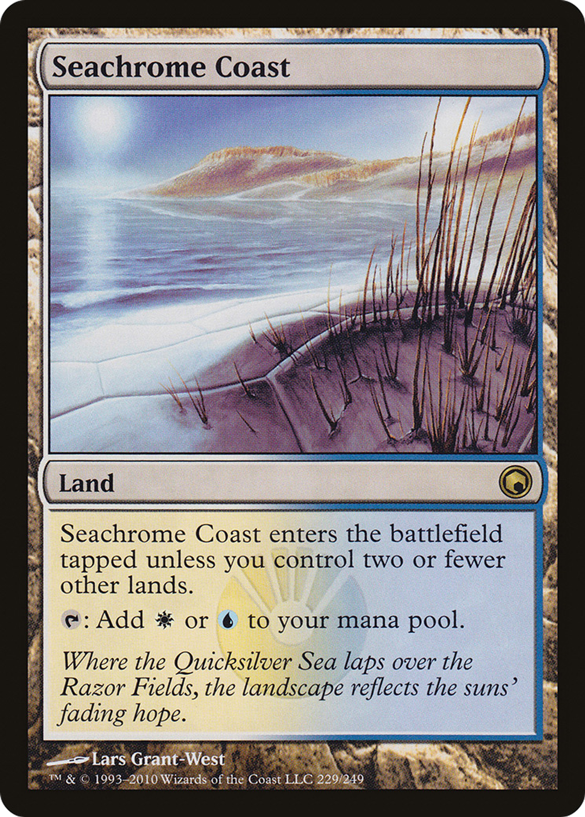 Seachrome Coast — Scars of Mirrodin — Magic: The Gathering