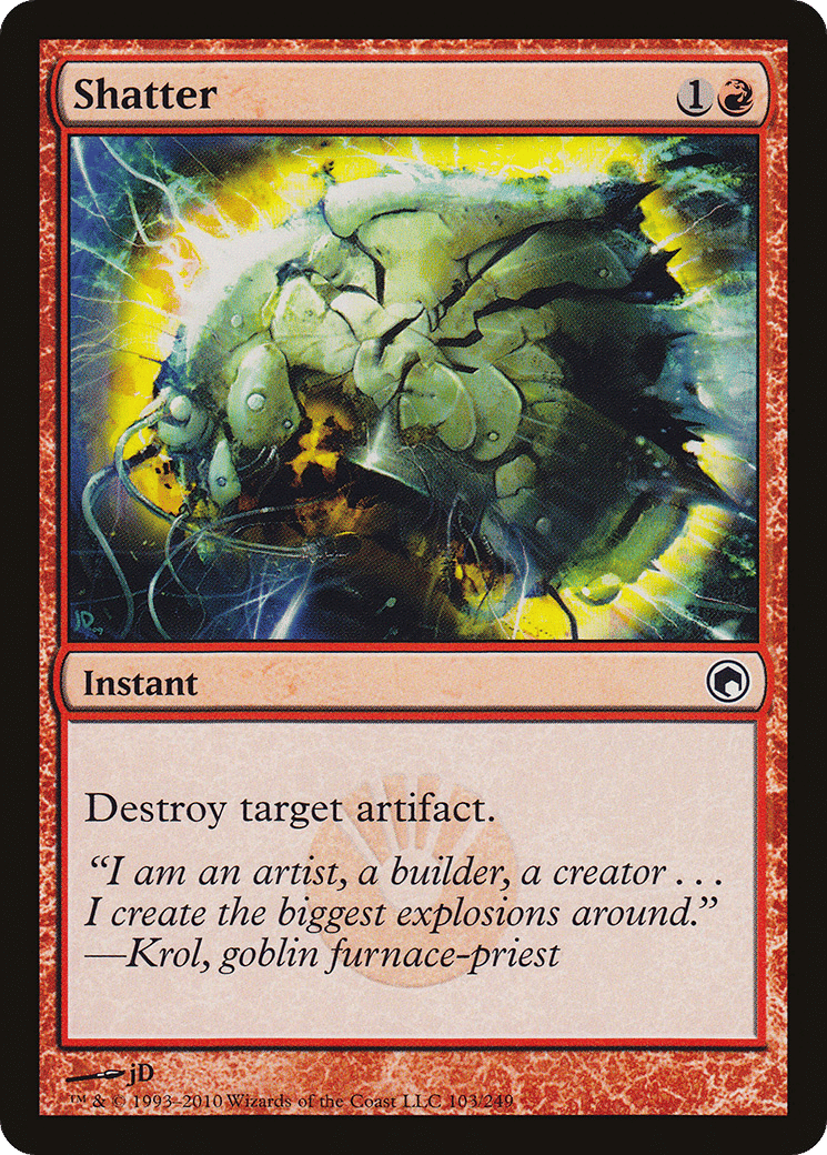 Shatter — Scars of Mirrodin — Magic: The Gathering