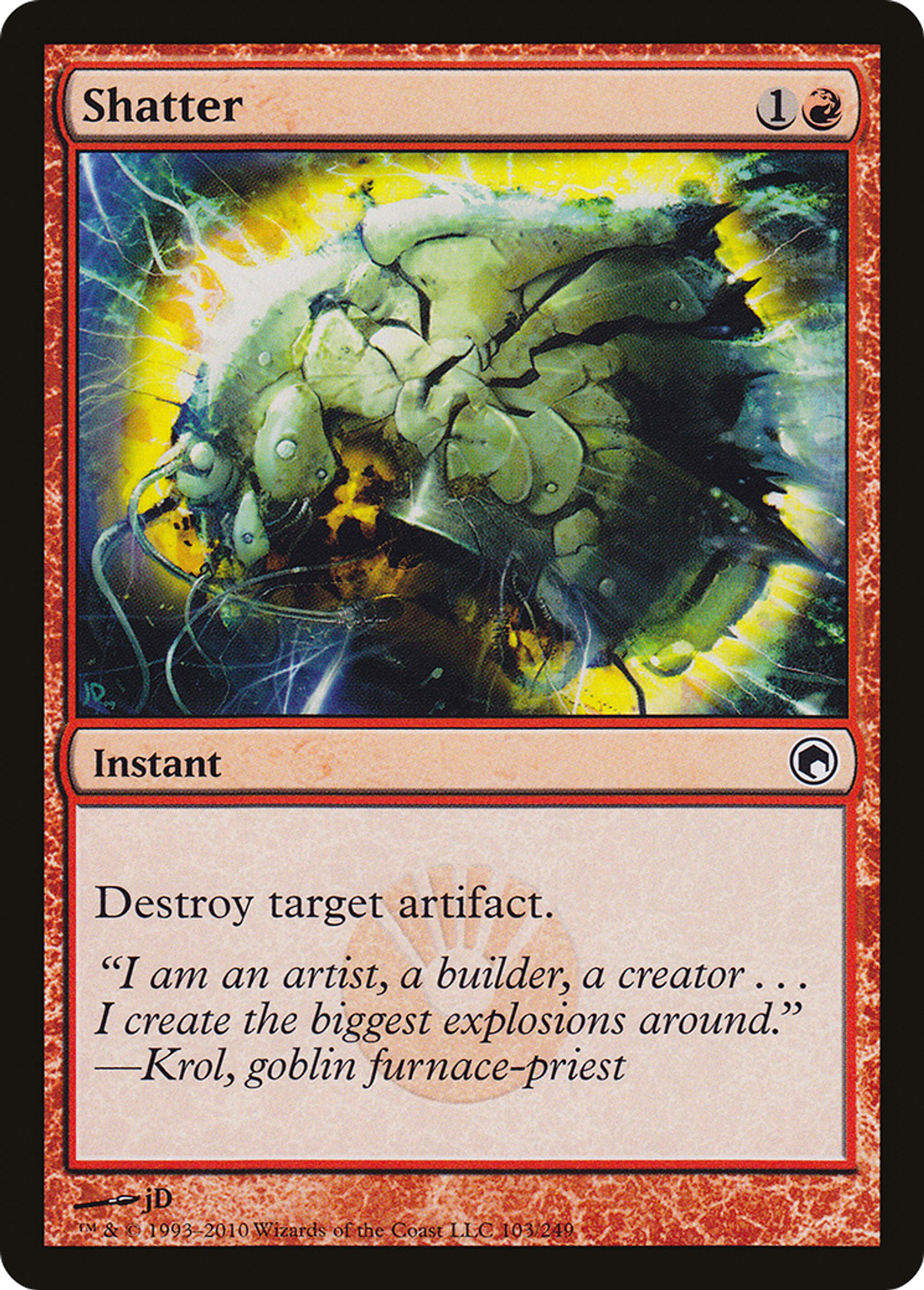 Shatter — Scars of Mirrodin — Magic: The Gathering