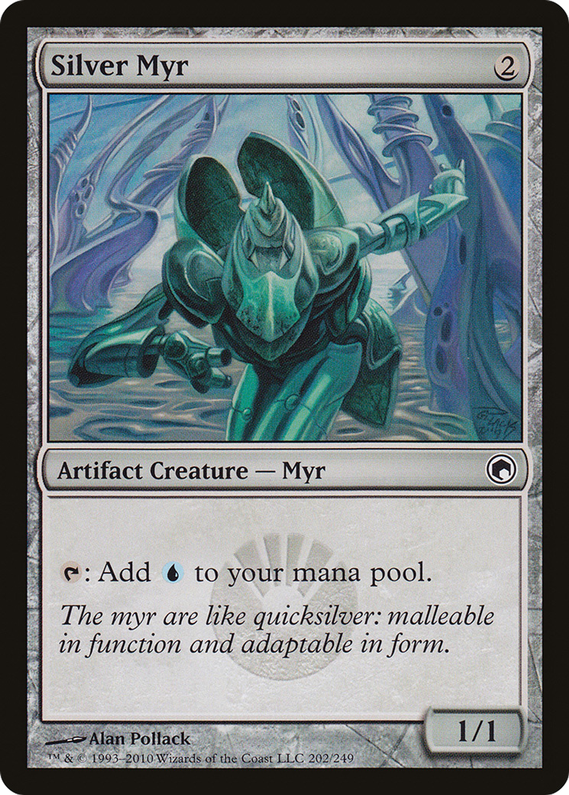 Silver Myr — Scars of Mirrodin — Magic: The Gathering
