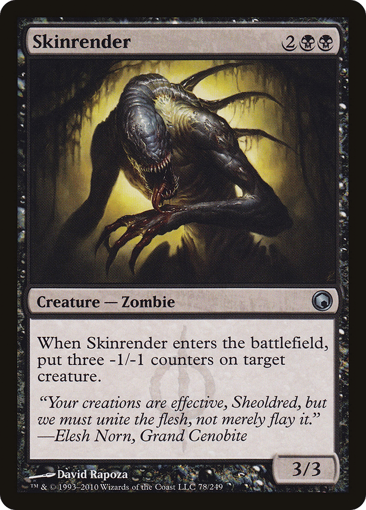 Skinrender — Scars of Mirrodin — Magic: The Gathering