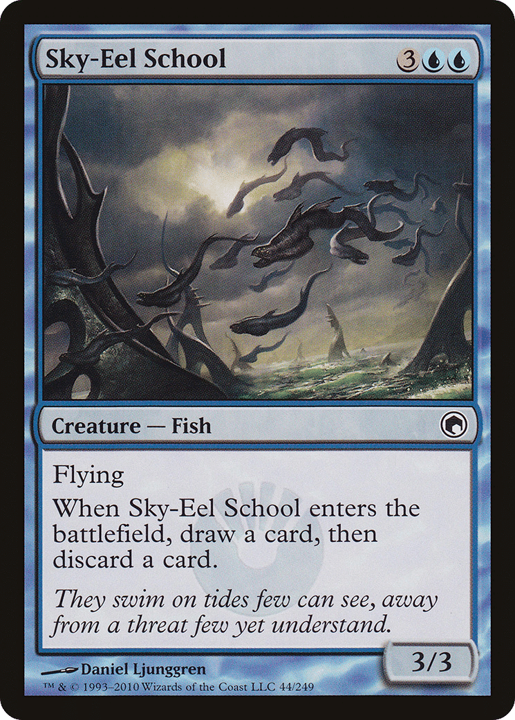 Sky-Eel School — Scars of Mirrodin — Magic: The Gathering