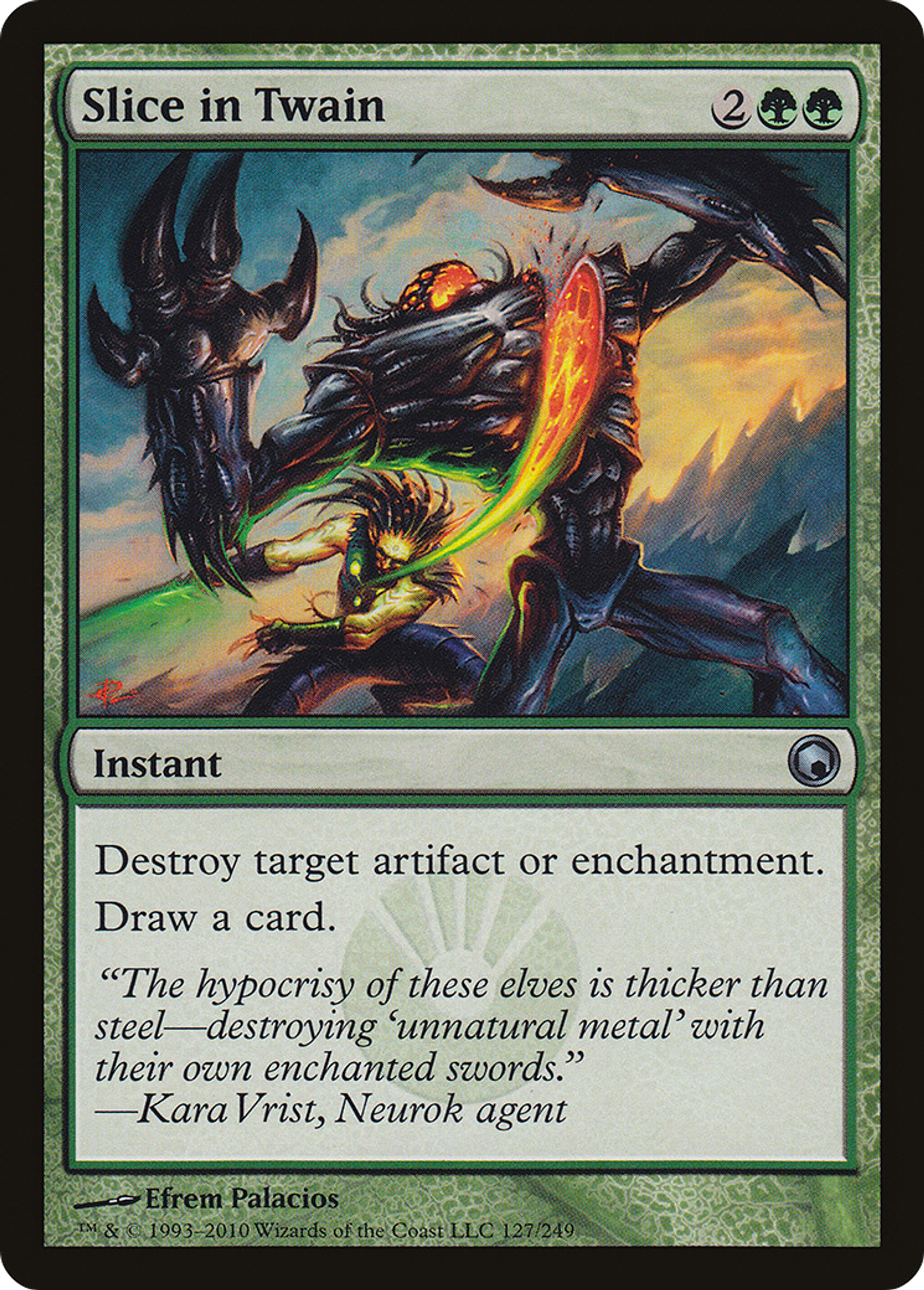 Slice in Twain — Scars of Mirrodin — Magic: The Gathering