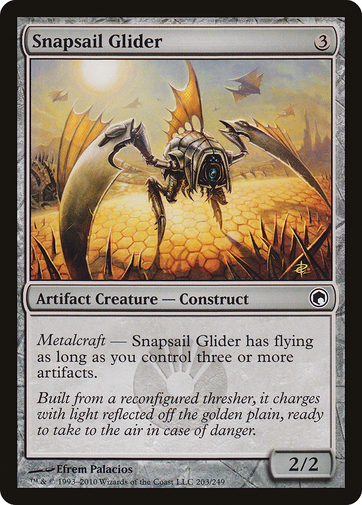 Snapsail Glider — Scars of Mirrodin — Magic: The Gathering