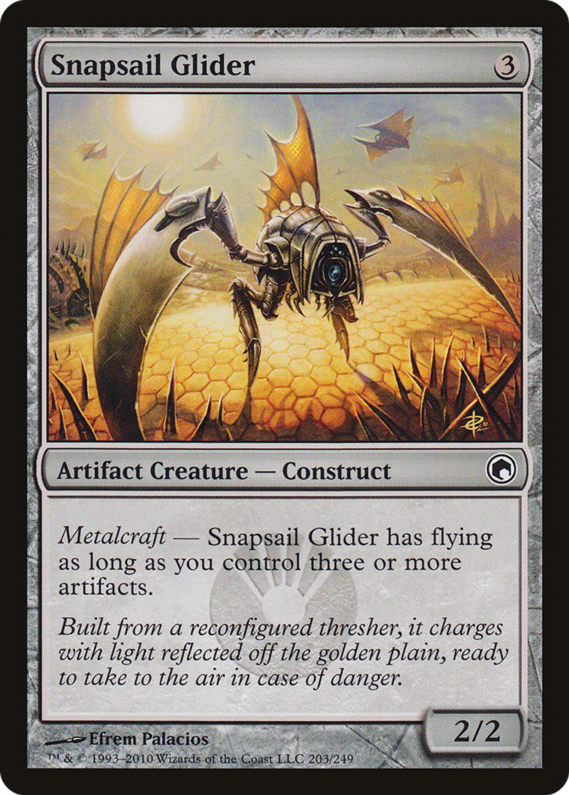 Snapsail Glider — Scars of Mirrodin — Magic: The Gathering