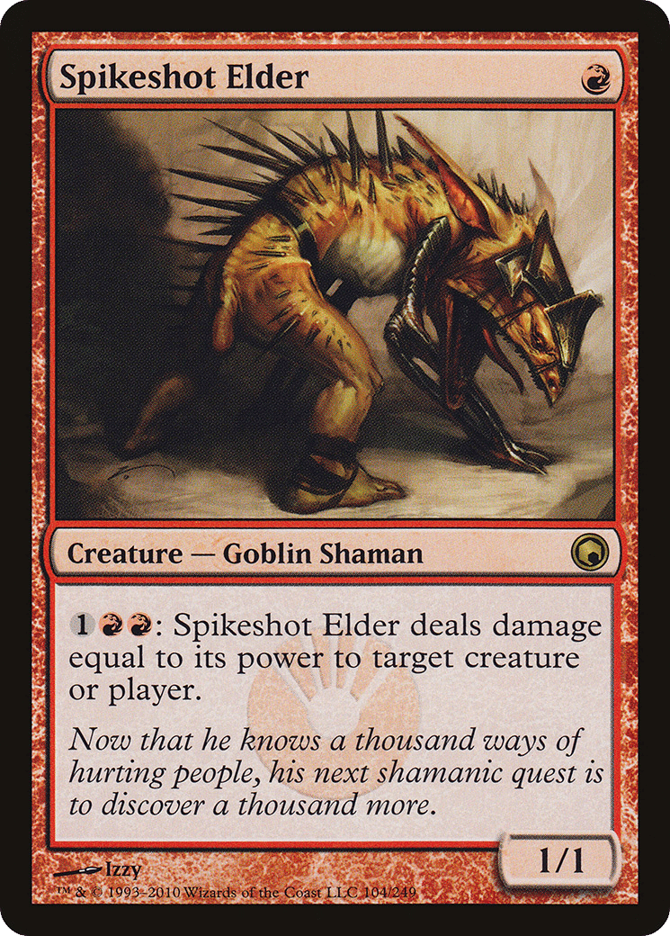 Spikeshot Elder — Scars of Mirrodin — Magic: The Gathering