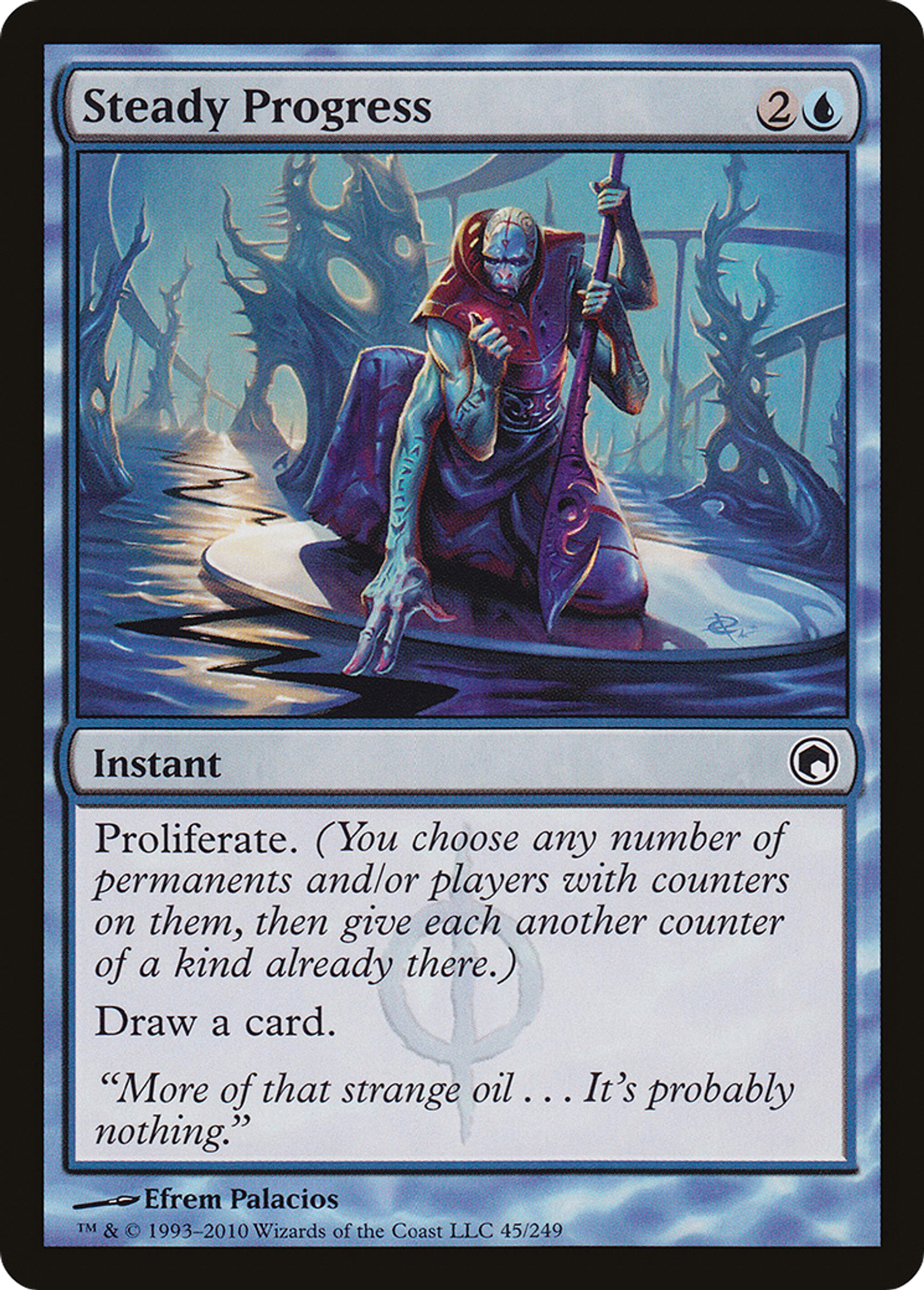 Steady Progress — Scars of Mirrodin — Magic: The Gathering