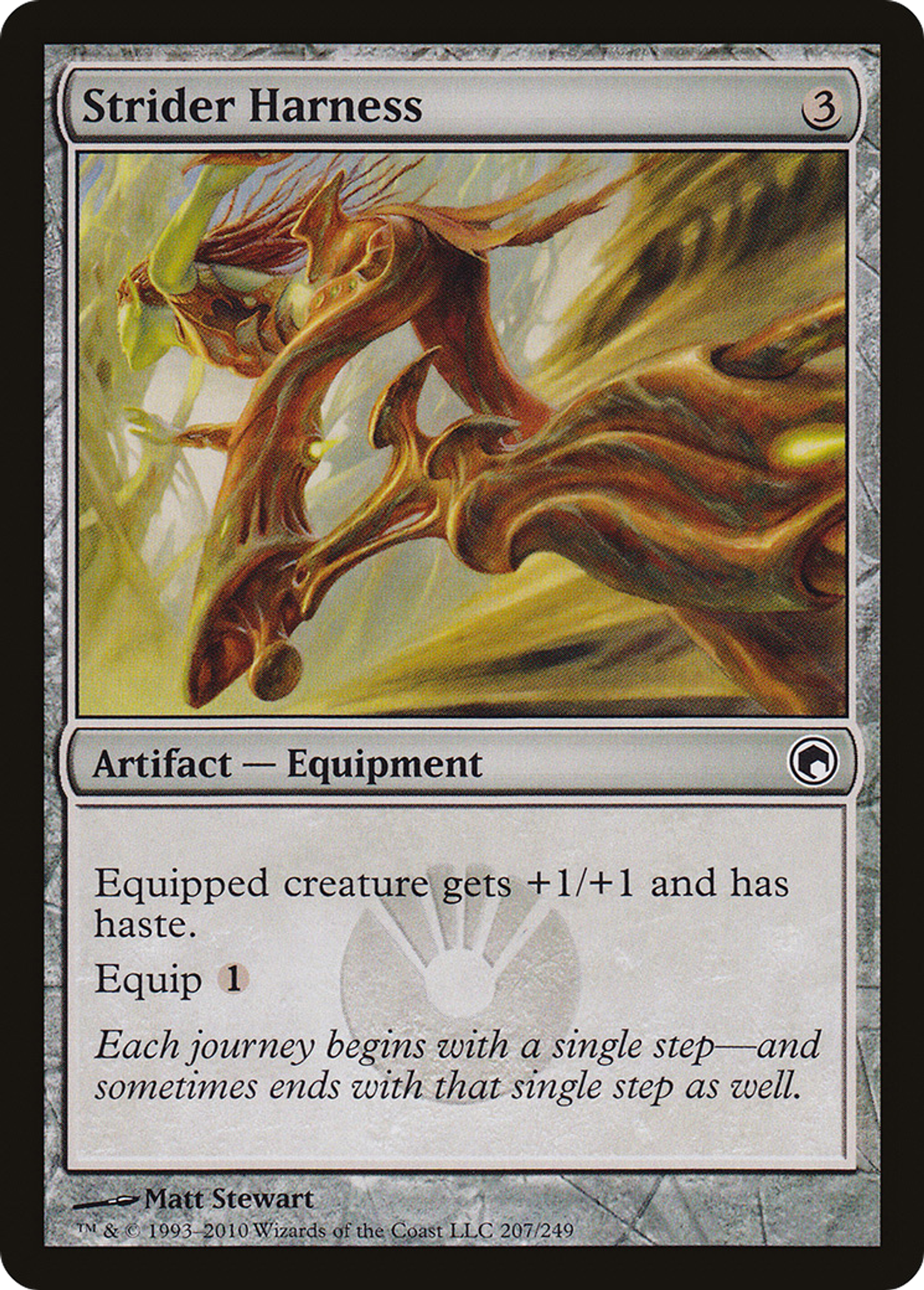 Strider Harness — Scars of Mirrodin — Magic: The Gathering
