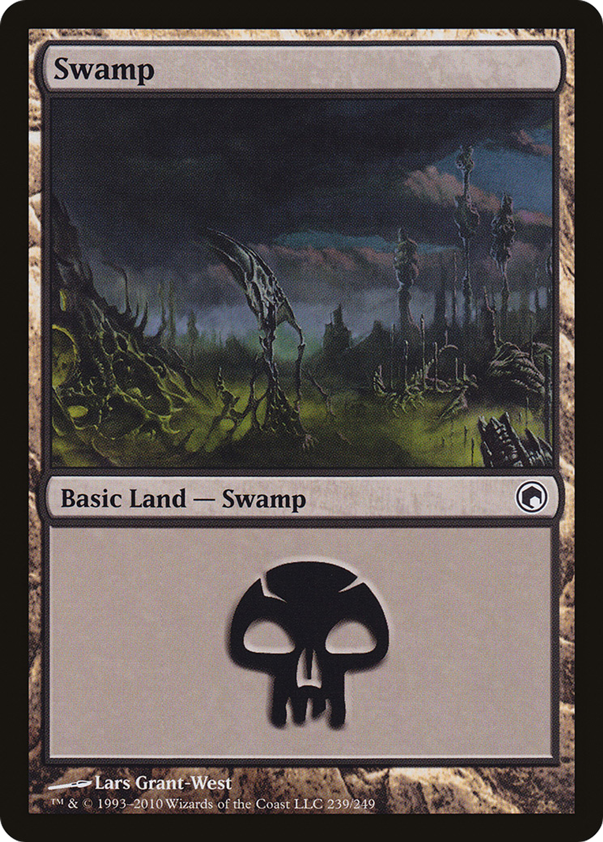 Swamp — Scars of Mirrodin — Magic: The Gathering