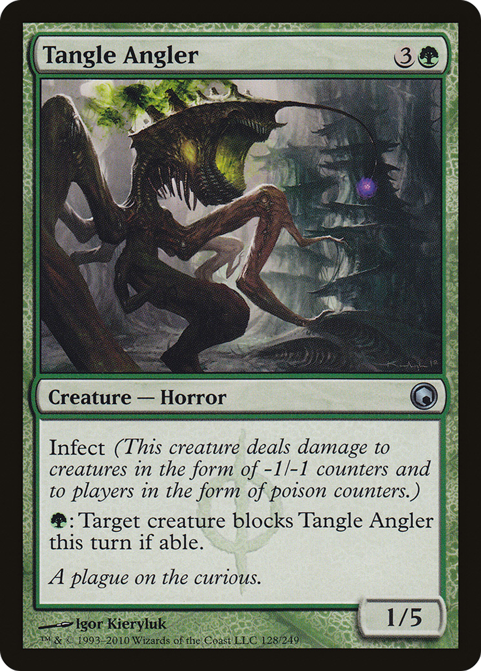 Tangle Angler — Scars of Mirrodin — Magic: The Gathering