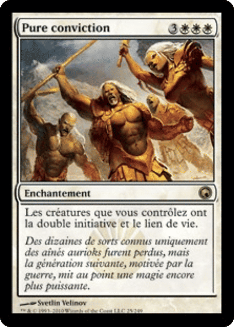 Pure conviction — Scars of Mirrodin — Magic: The Gathering