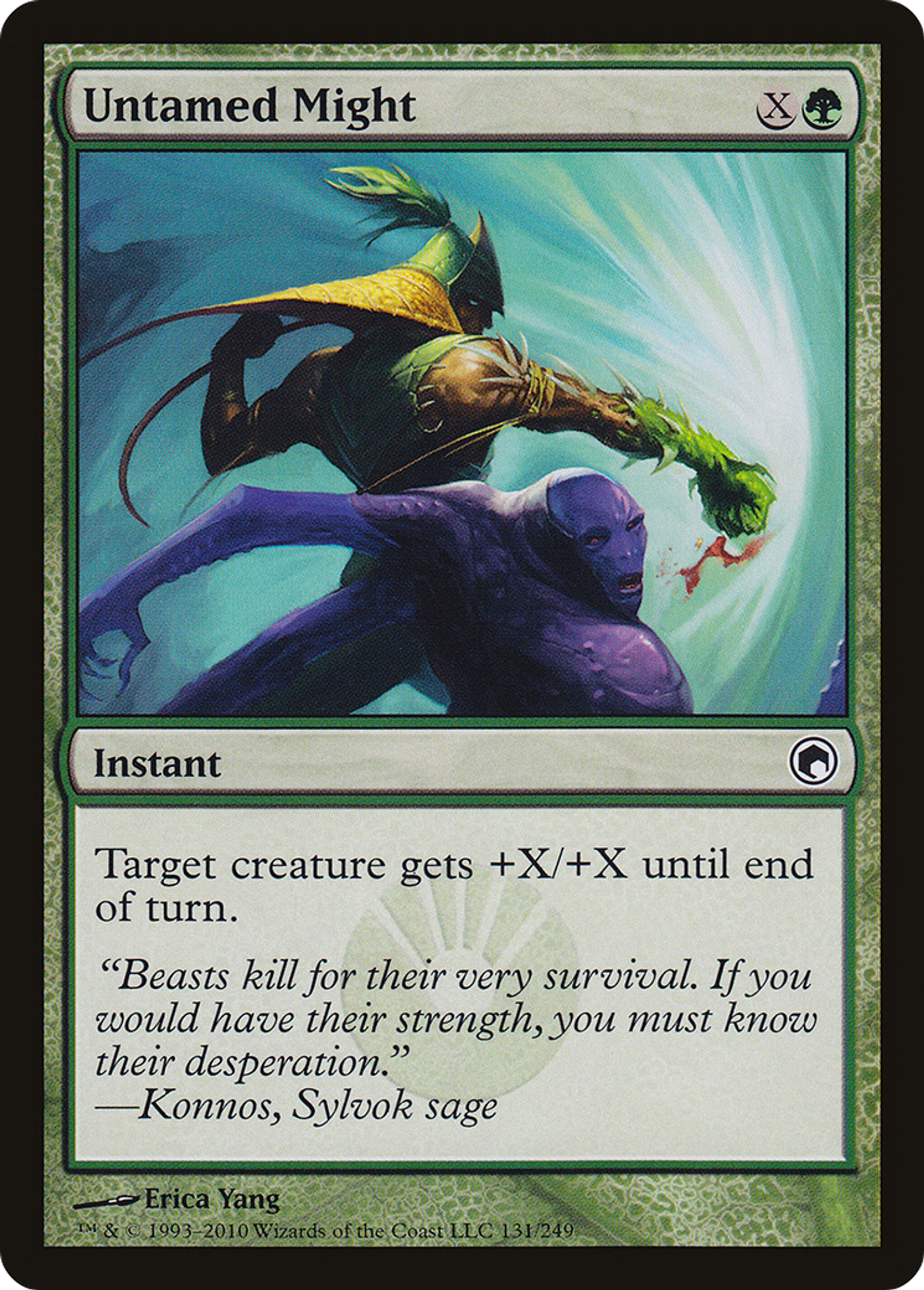 Untamed Might — Scars of Mirrodin — Magic: The Gathering