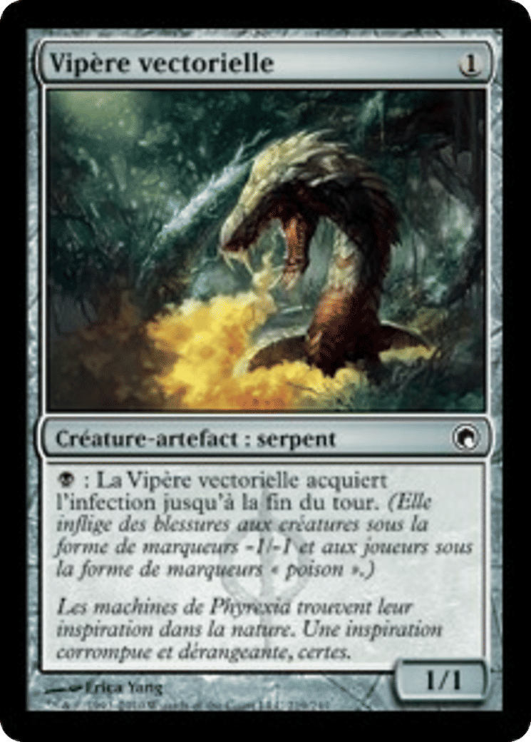 Vipère vectorielle — Scars of Mirrodin — Magic: The Gathering