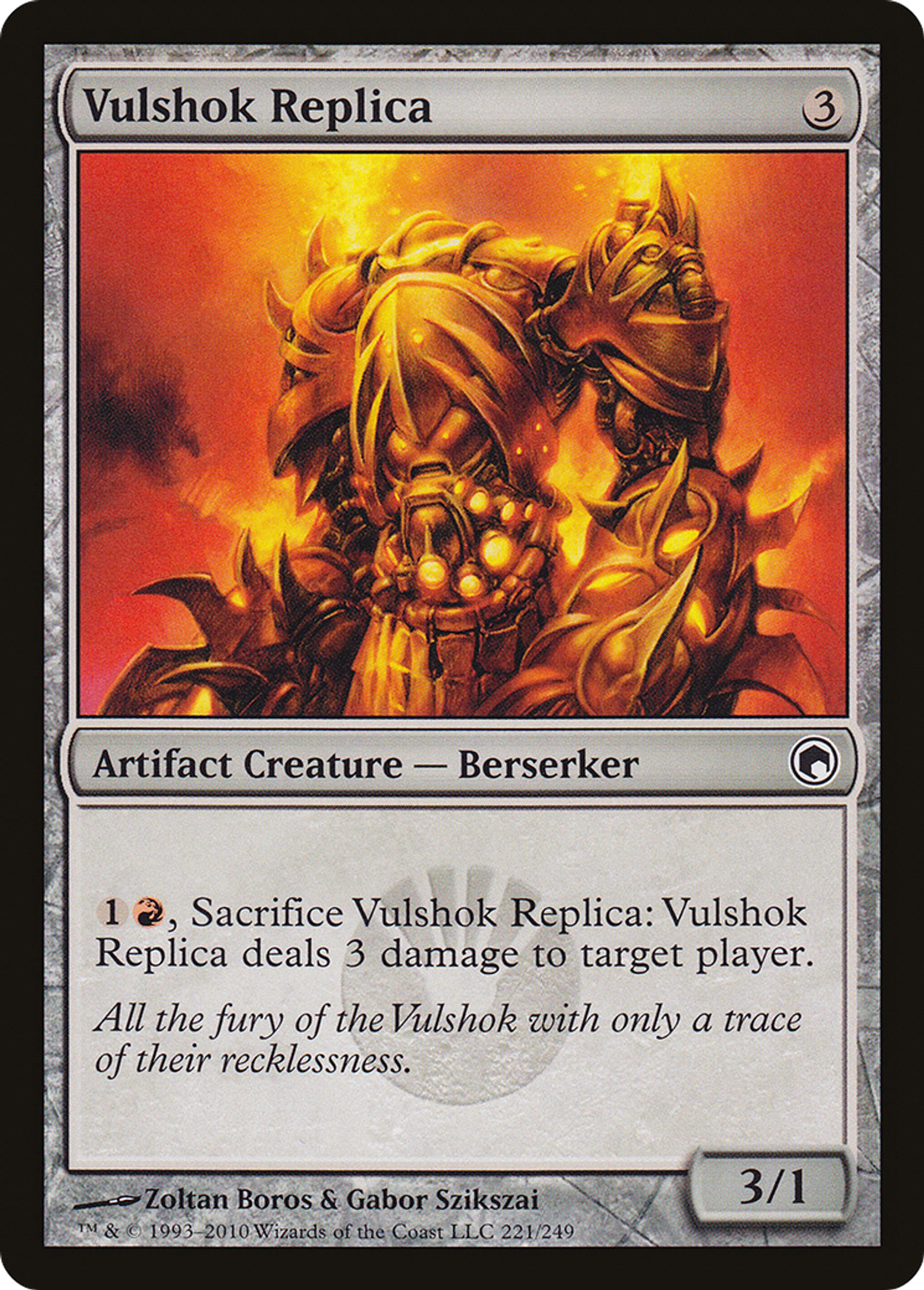 Vulshok Replica — Scars of Mirrodin — Magic: The Gathering