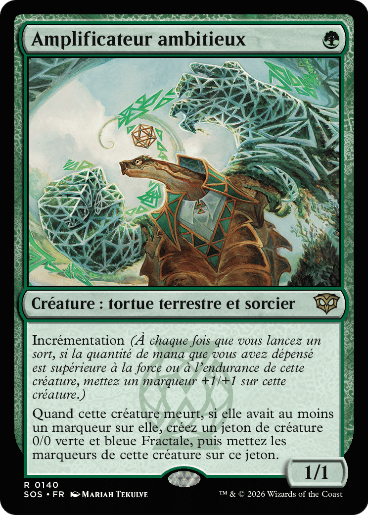 Amplificateur ambitieux — Secrets of Strixhaven — Magic: The Gathering