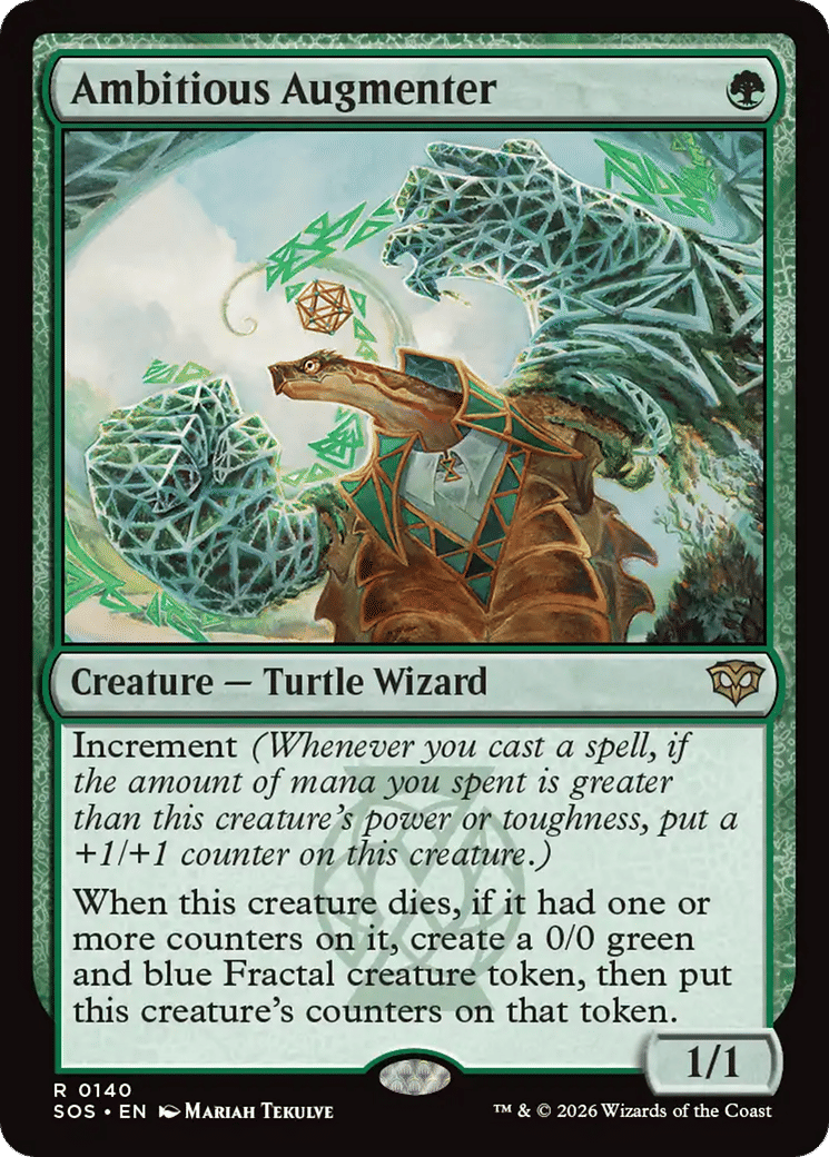 Ambitious Augmenter — Secrets of Strixhaven — Magic: The Gathering