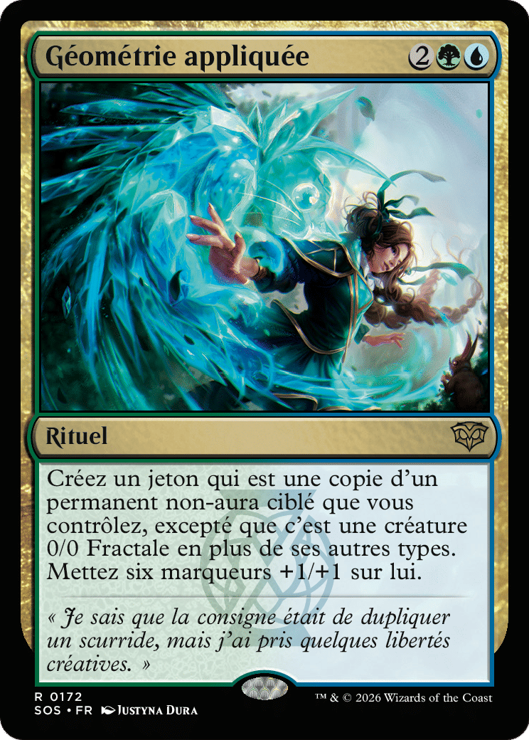 Géométrie appliquée — Secrets of Strixhaven — Magic: The Gathering