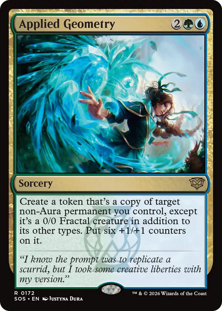 Applied Geometry — Secrets of Strixhaven — Magic: The Gathering