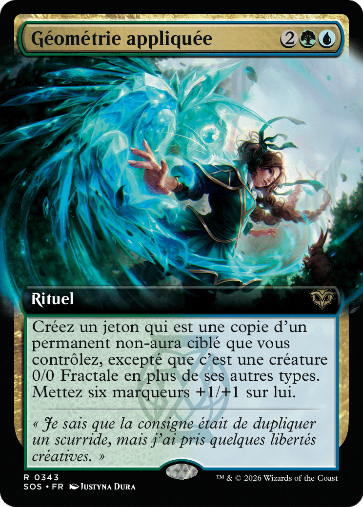 Géométrie appliquée from Secrets of Strixhaven - Magic: The Gathering