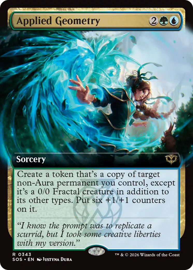 Applied Geometry — Secrets of Strixhaven — Magic: The Gathering