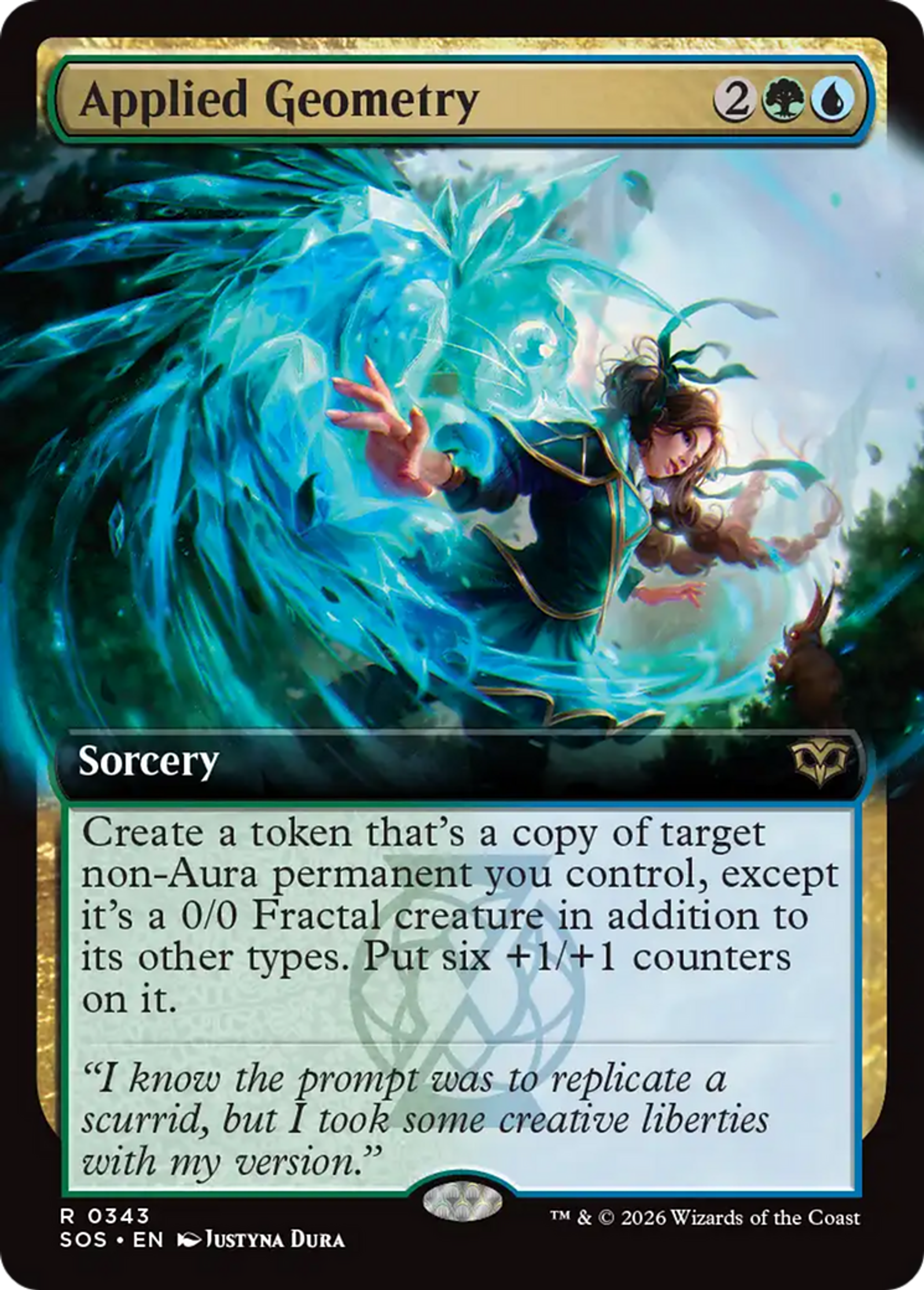 Géométrie appliquée — Secrets of Strixhaven — Magic: The Gathering
