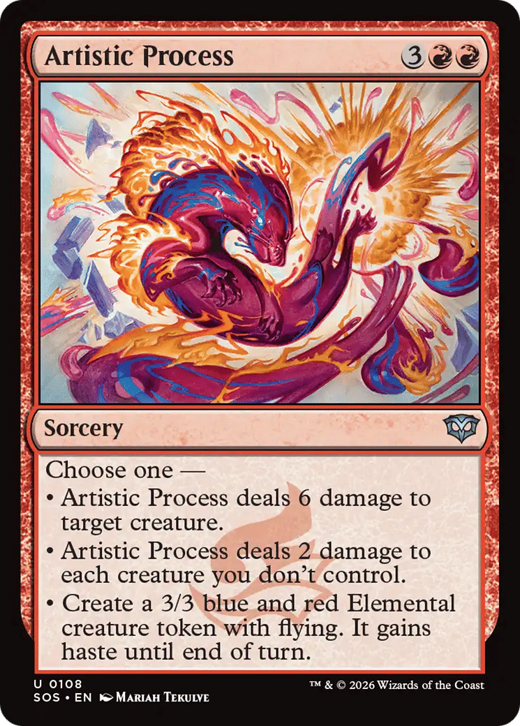 Artistic Process — Secrets of Strixhaven — Magic: The Gathering