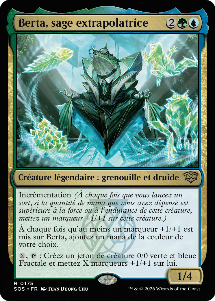 Berta, sage extrapolatrice — Secrets of Strixhaven — Magic: The Gathering