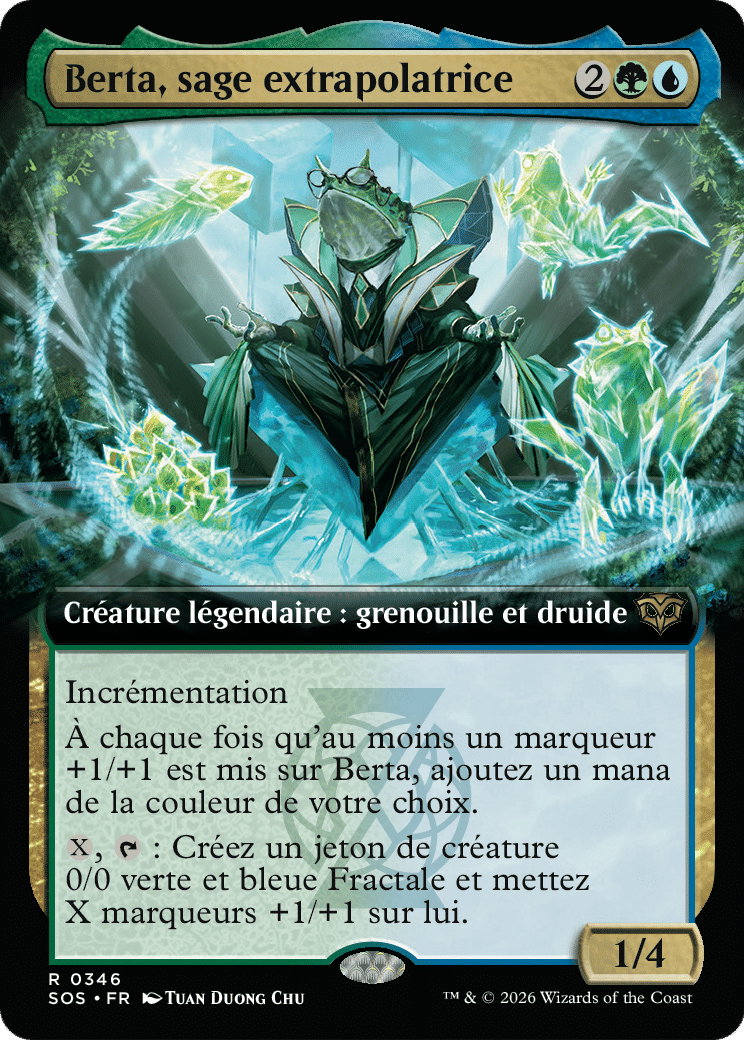 Berta, sage extrapolatrice — Secrets of Strixhaven — Magic: The Gathering