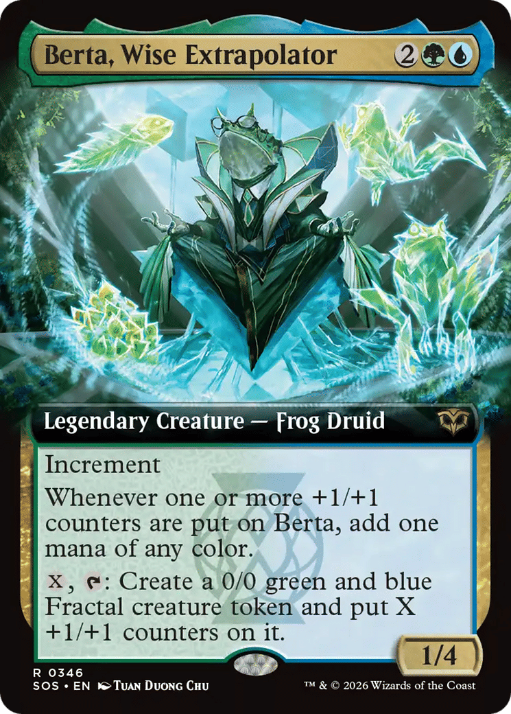 Berta, Wise Extrapolator — Secrets of Strixhaven — Magic: The Gathering