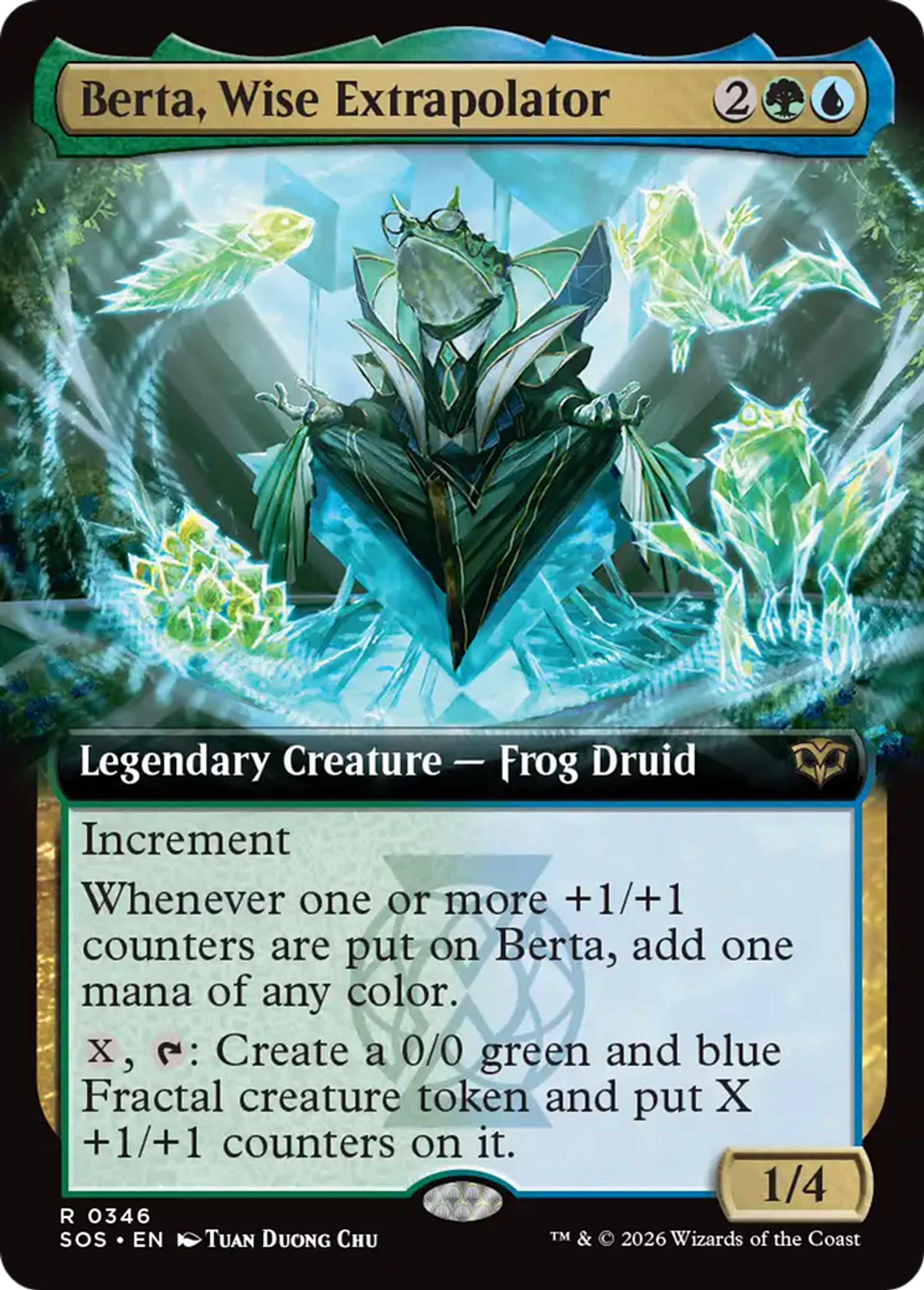 Berta, sage extrapolatrice — Secrets of Strixhaven — Magic: The Gathering